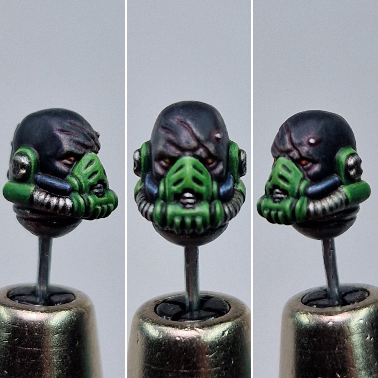 Painted Head – Display Quality for 28mm Sci-Fi Minis