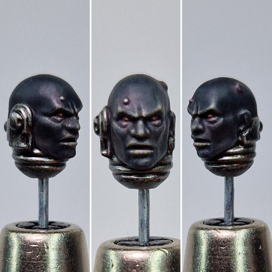 Painted Head – Display Quality for 28mm Sci-Fi Minis