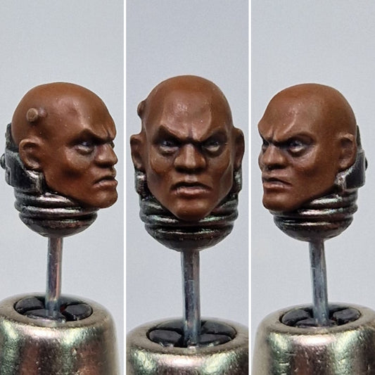 Painted Head – Display Quality for 28mm Sci-Fi Minis